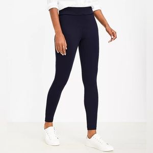 NEW Lou & Grey Ponte High Waist Leggings in Navy Blue Size XS